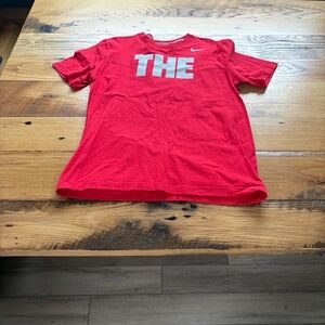 Nike Red THE T-shirt - Size L